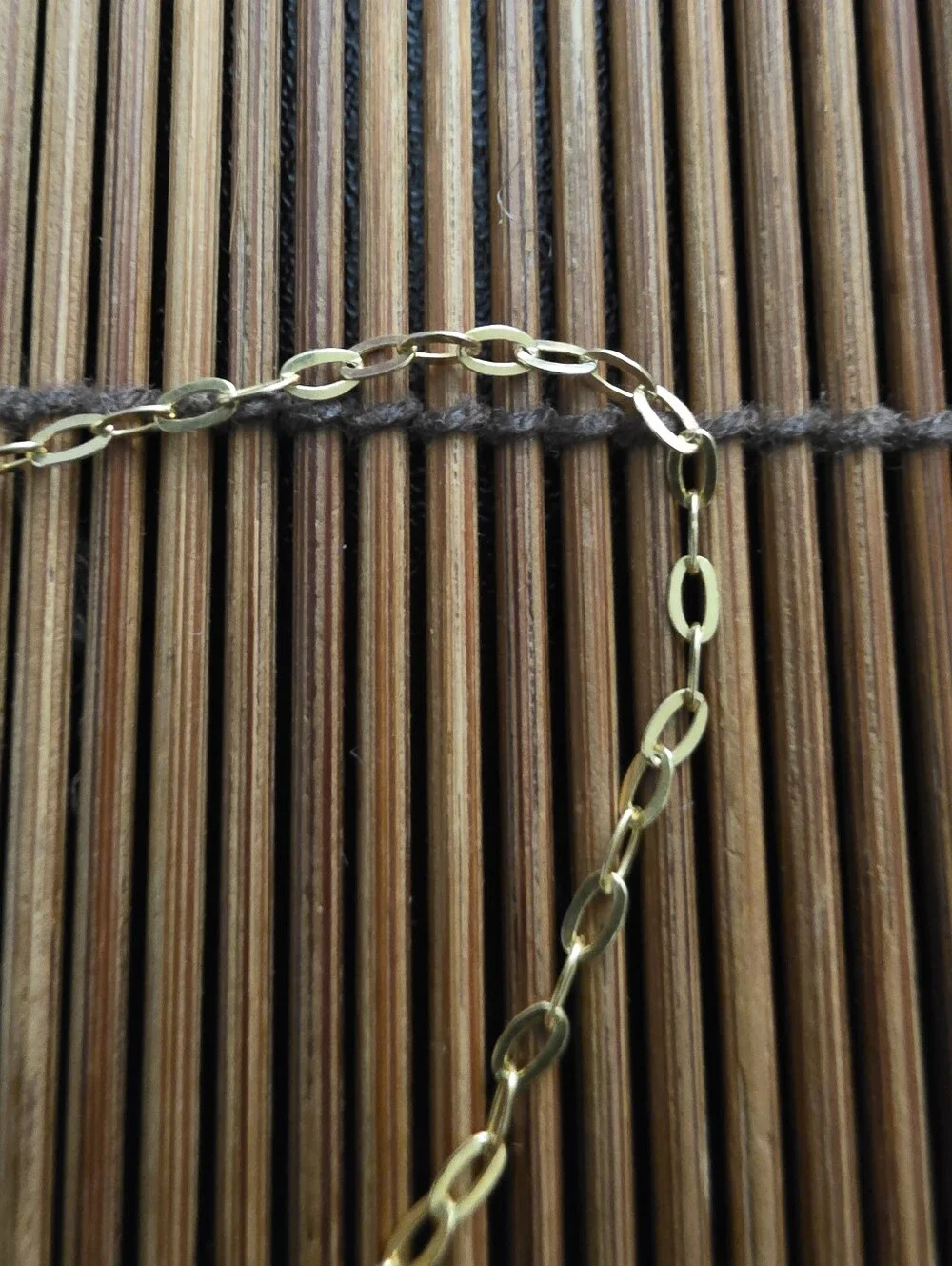 925 Silver Heart Charms Yellow Gold Bracelet